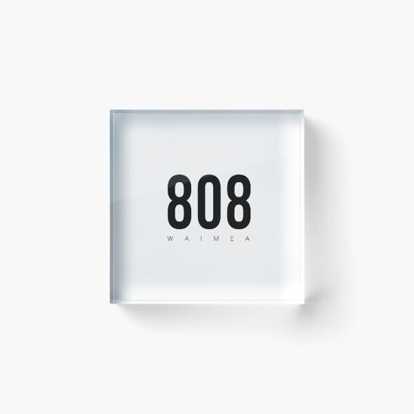 Item preview, Waimea, HI - 808 Area Code design designed and sold by CartoCreative.