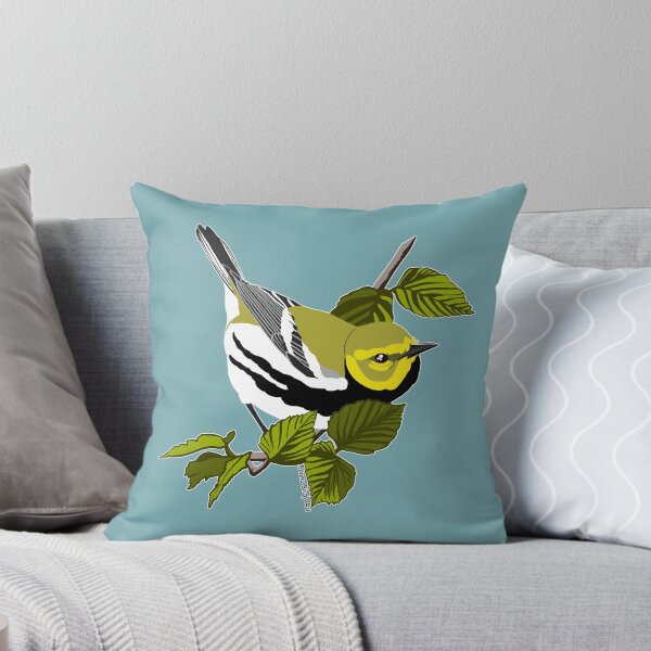 Item preview, Black-Throated Green Warbler designed and sold by BennuBirdy.
