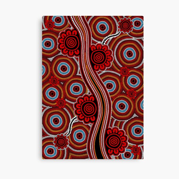Item preview, Authentic Aboriginal Art - Untitled designed and sold by HogarthArts.
