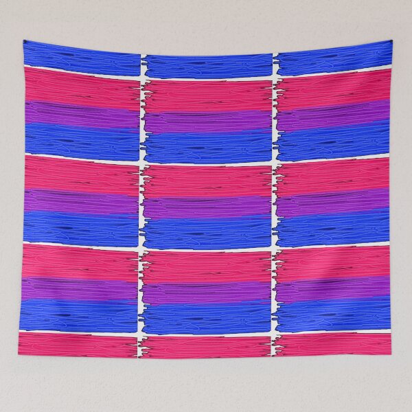 Item preview, Bi sexual Flag Scribble designed and sold by Riccivela.