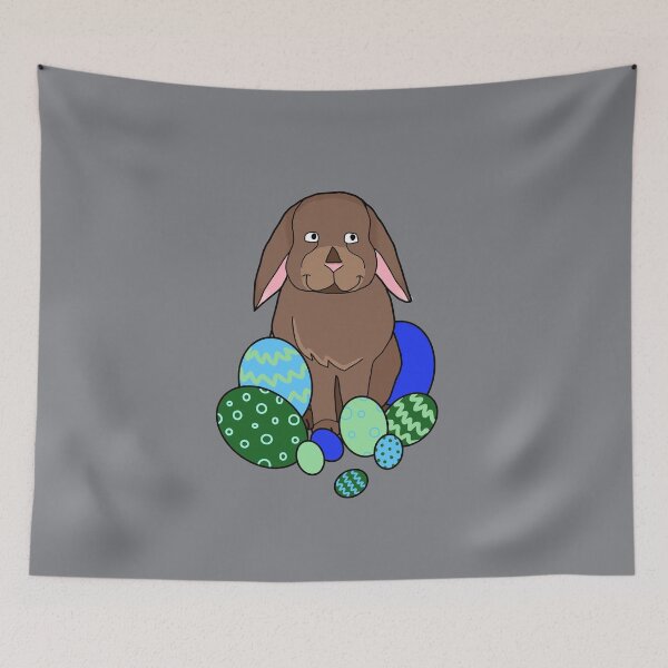Item preview, Cute Easter bunny  designed and sold by MoggyCat-Tees.