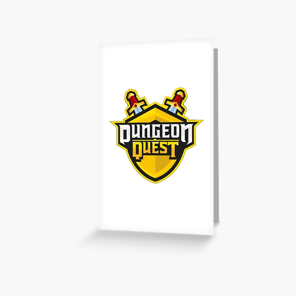 Dungeon Quest Greeting Card By Lukaslabrat Redbubble
