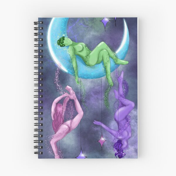 Item preview, Aerial Goddesses designed and sold by Strange Familiar Art & Design.