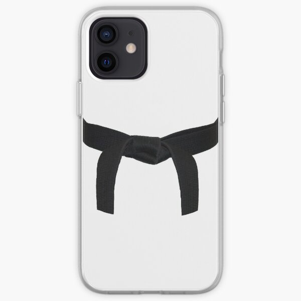 Martial Arts Black Belt iPhone Soft Case