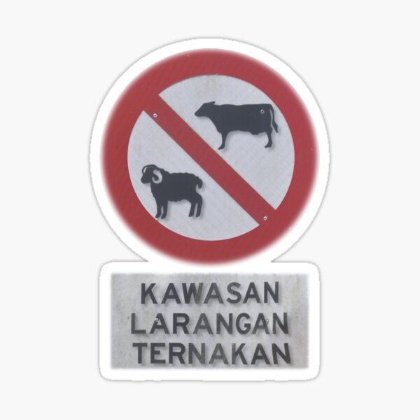 Item preview, No Livestock Allowed designed and sold by Marian Rosenberg.