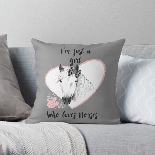 Wild Horse Equine Forest Watercolour Unicorn Cushion Cover UK Seller Next Day