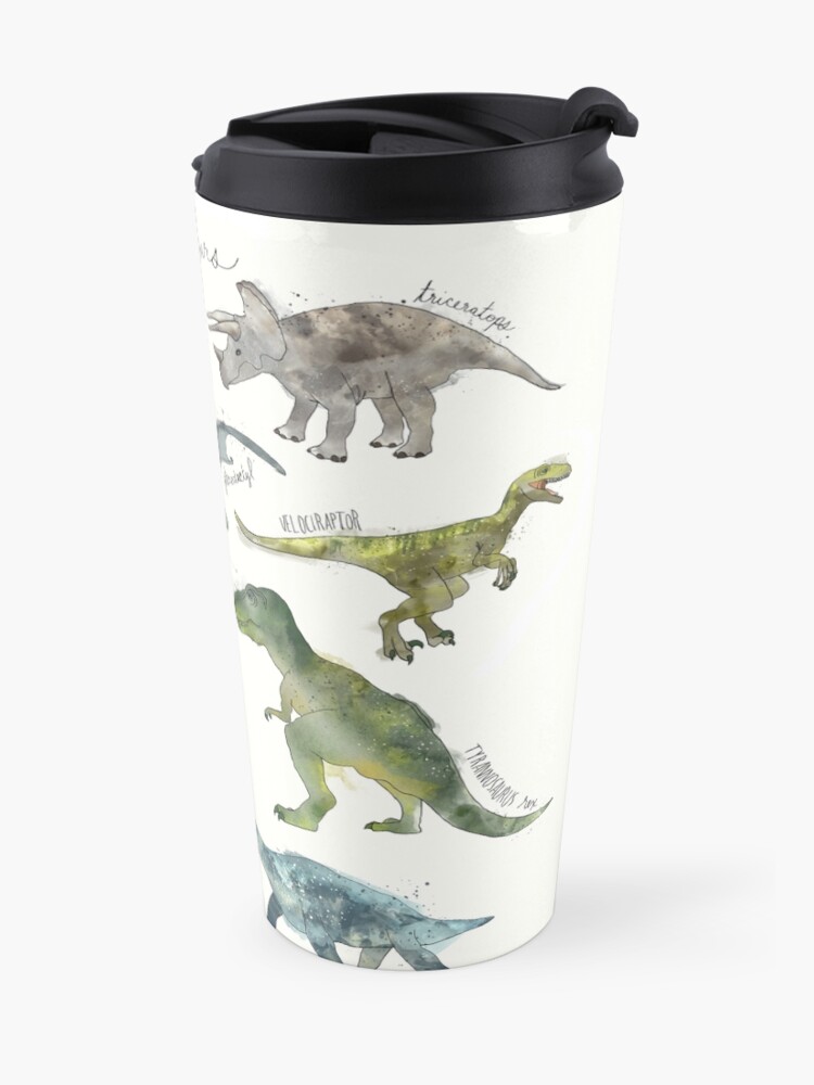 Alternate view of Dinosaurs Travel Coffee Mug
