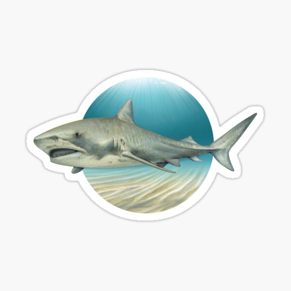 Item preview, Tiger shark harmony designed and sold by RedCloudDesign.