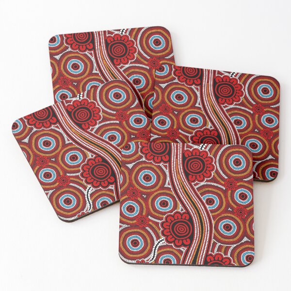 Item preview, Authentic Aboriginal Art - Untitled designed and sold by HogarthArts.