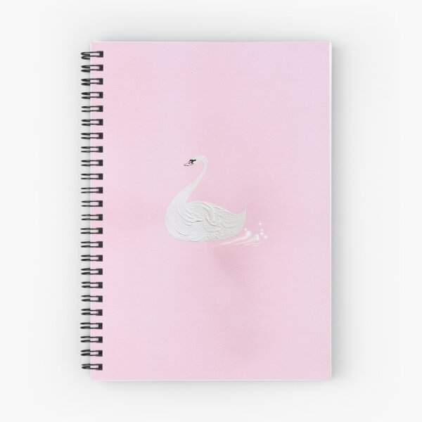 Item preview, pink swan designed and sold by timeforpaint.