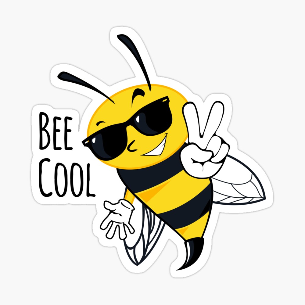nadie siguiente oleada Bee Cool - Bee" Poster for Sale by Logic72 | Redbubble