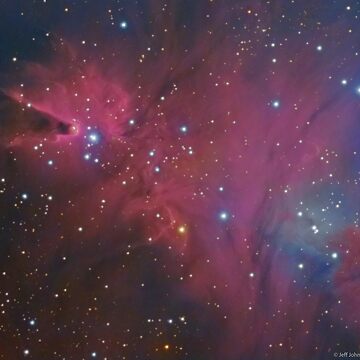 Artwork thumbnail, NGC 2264 (Cone Nebula) by Jeff Johnson