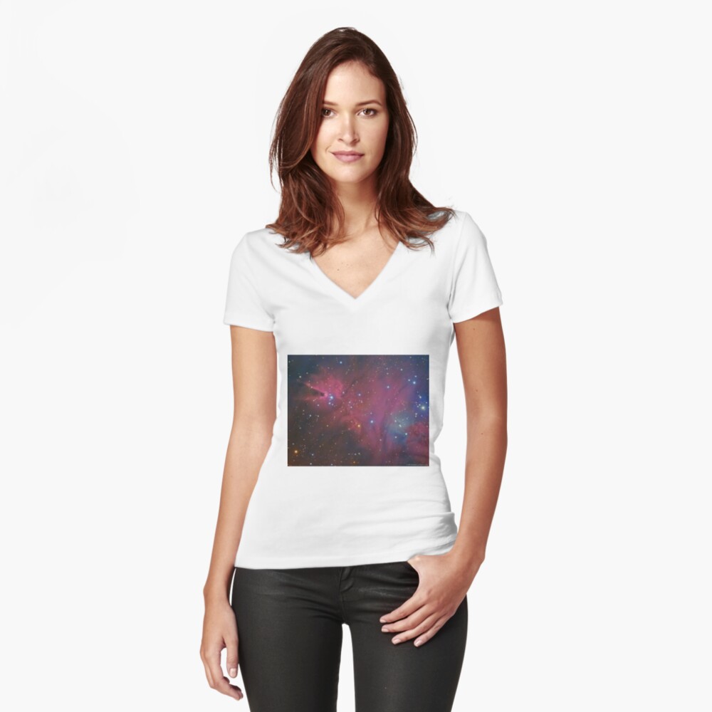 Item preview, Fitted V-Neck T-Shirt designed and sold by jeffjastro.
