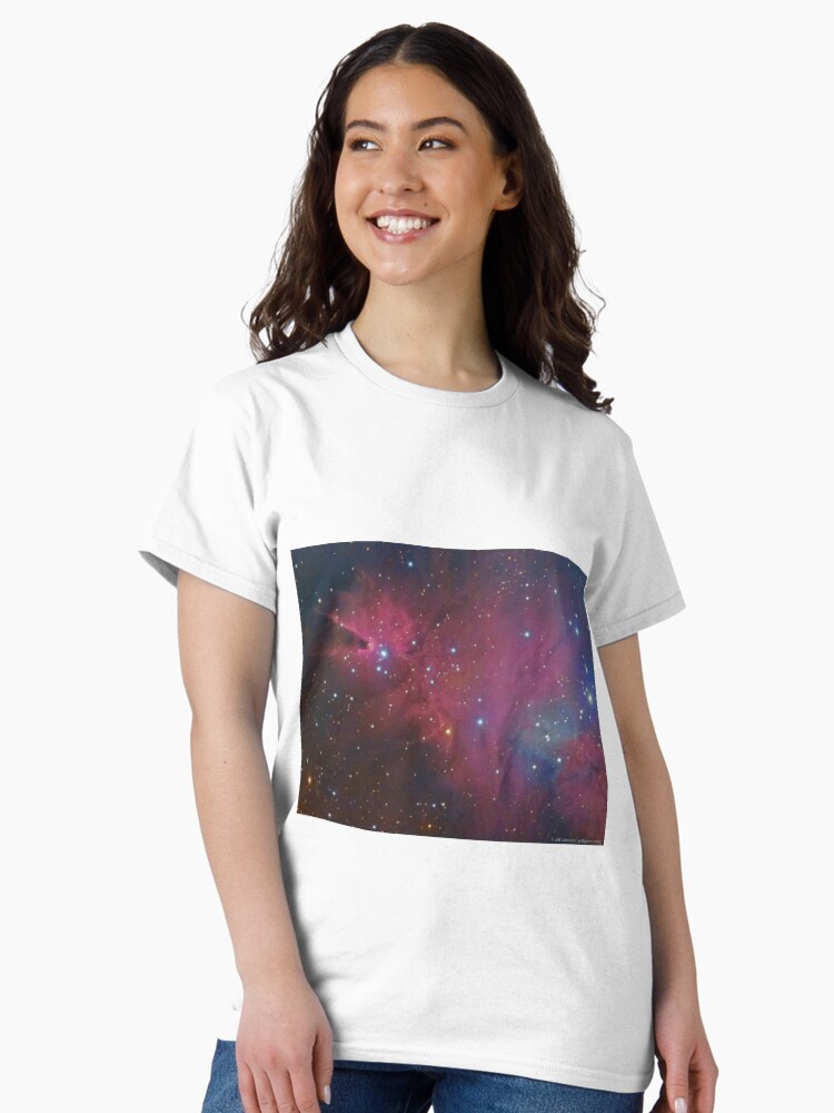 Thumbnail 2 of 7, Classic T-Shirt, NGC 2264 (Cone Nebula) designed and sold by jeffjastro.