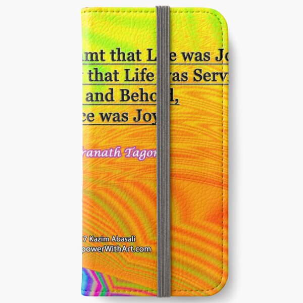 I Slept and Dreamt iPhone Wallet