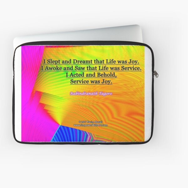 I Slept and Dreamt Laptop Sleeve