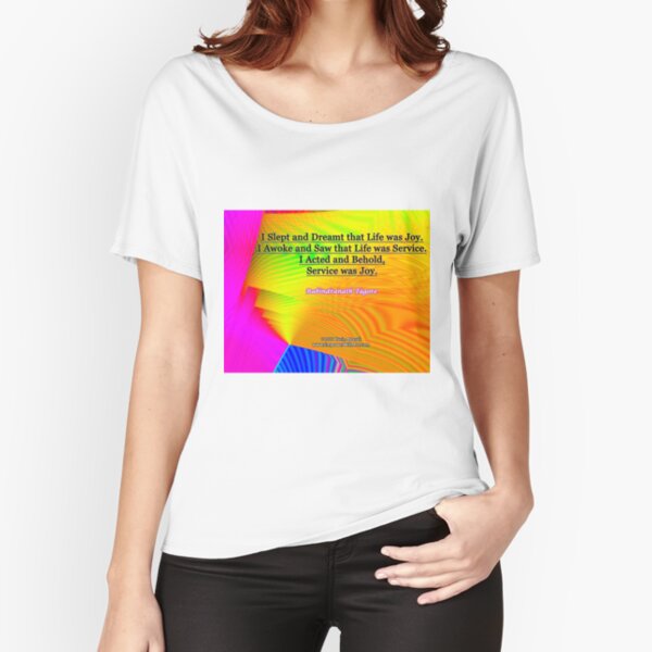 I Slept and Dreamt Relaxed Fit T-Shirt