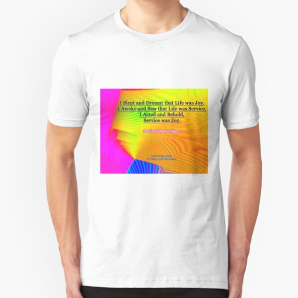I Slept and Dreamt Slim Fit T-Shirt