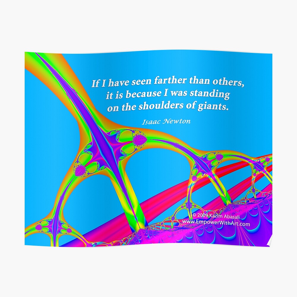 Standing on the Shoulders of Giants Poster