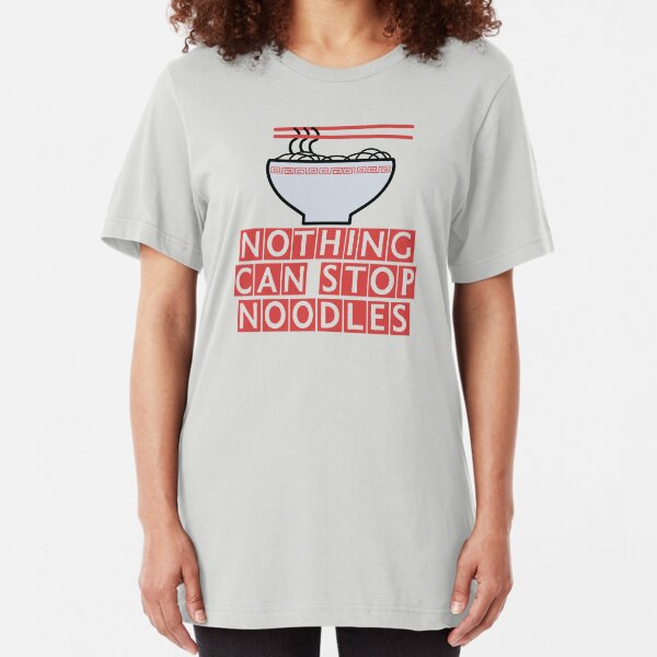 James May: "Nothing Can Stop Noodles" (Original T-Shirt) Slim Fit T-Shirt