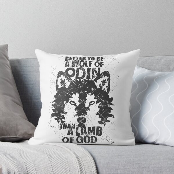 Item preview, BETTER TO BE A WOLF OF ODIN THAN A LAMB OF GOD (6) designed and sold by FandomizedRose.