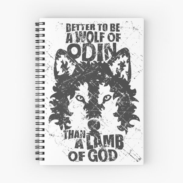 Item preview, BETTER TO BE A WOLF OF ODIN THAN A LAMB OF GOD (6) designed and sold by FandomizedRose.