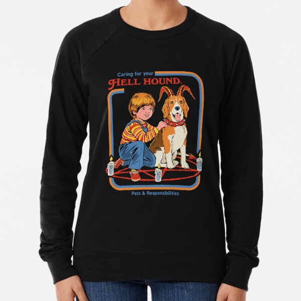 Caring For Your Hell Hound Lightweight Sweatshirt