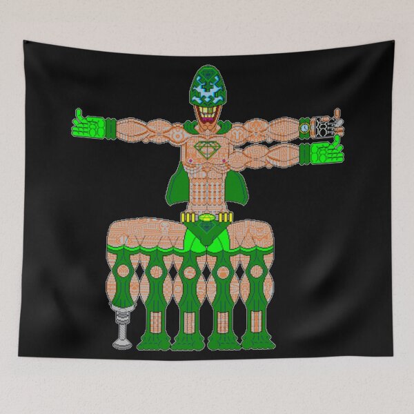 Item preview, SuperVillain Tattooed by BooRat designed and sold by BooRat.