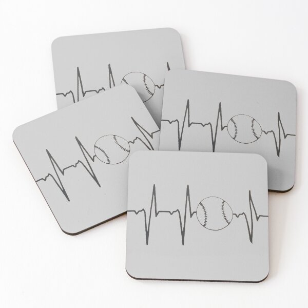 Item preview, Baseball Heartbeat designed and sold by VintageTeesNow.
