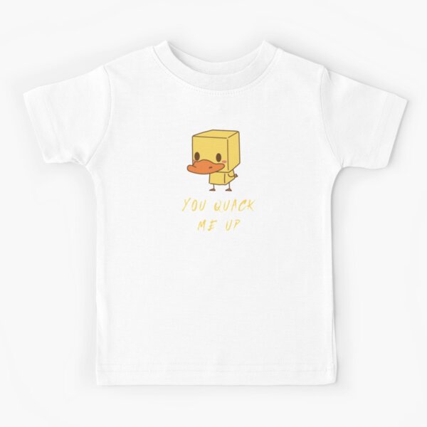 Minecraft Duck Kids T Shirts Redbubble - quack t shirt roblox
