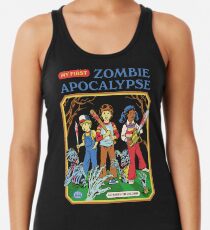 Camiseta con espalda nadadora Mi primer apocalipsis zombie