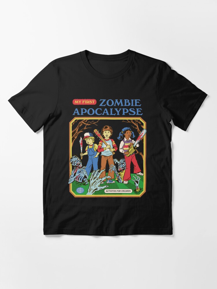 "My First Zombie Apocalypse" Tshirt by stevenrhodes Redbubble