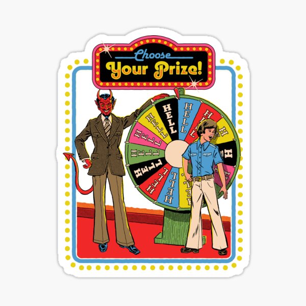 Choose Your Prize Sticker