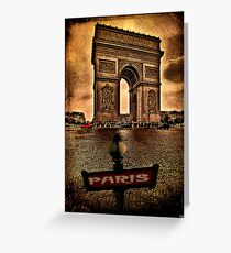 Arc de Triomphe de l'Étoile Greeting Card