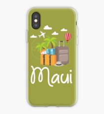 Maui Hawaii Reise Tour Hawaiian Surf Tourist Maui iPhone-Hülle & Cover