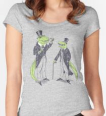 Tea Rex and Velo Sir Raptor Women's Fitted Scoop T-Shirt