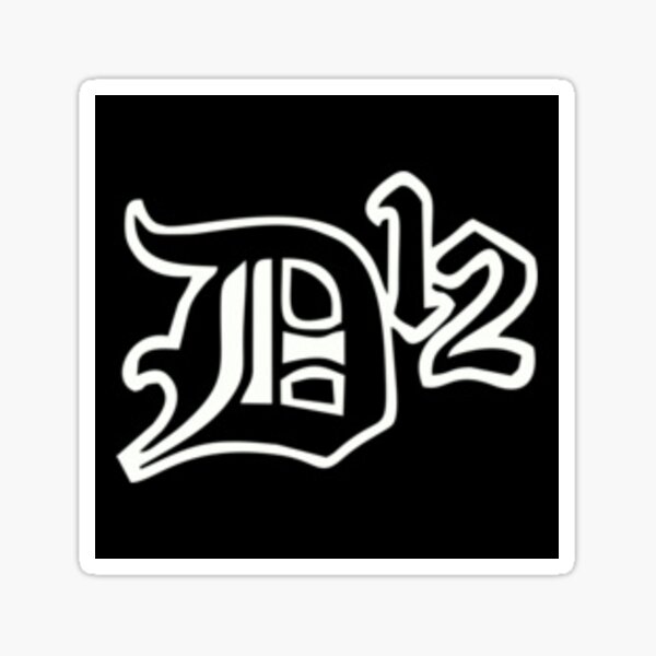 D12 Stickers for Sale