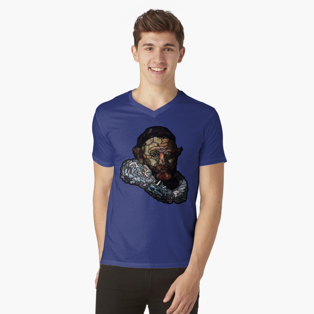 Item preview, V-Neck T-Shirt designed and sold by Packeredo.