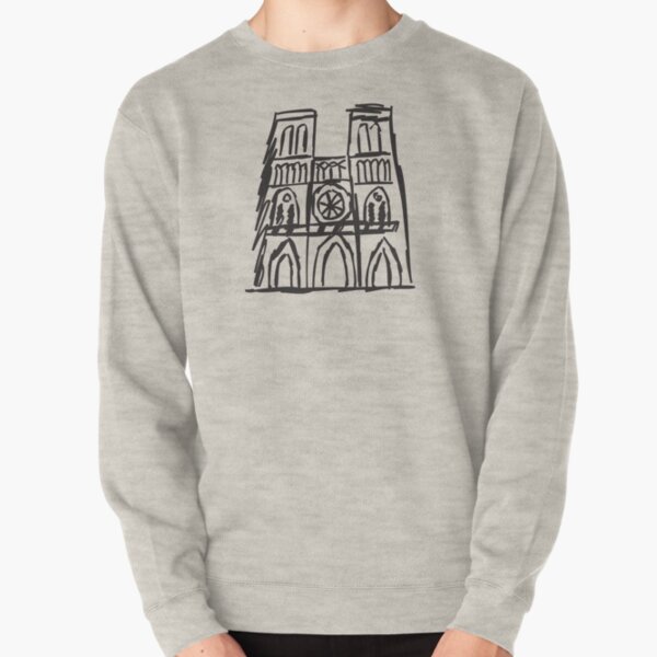 Notre Dame, I Love Notre Dame, Pray For Notre Dame, Paris, Notre Dame Fire Pullover Sweatshirt