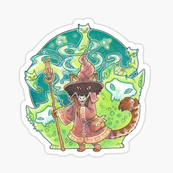 Nekomancer Sticker