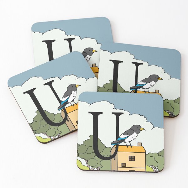 Item preview, U de urraca designed and sold by silviaromo.
