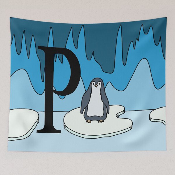 Item preview, Penguin P designed and sold by silviaromo.