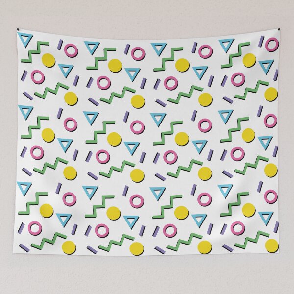 Item preview, Yo Memphis Zag (White) designed and sold by DarkoDesign.
