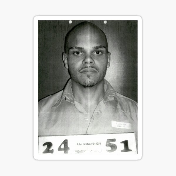 Prison Artist, John Belden Sticker