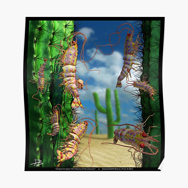 Ocean Invasion #5: Prawns of the Sonoran Poster