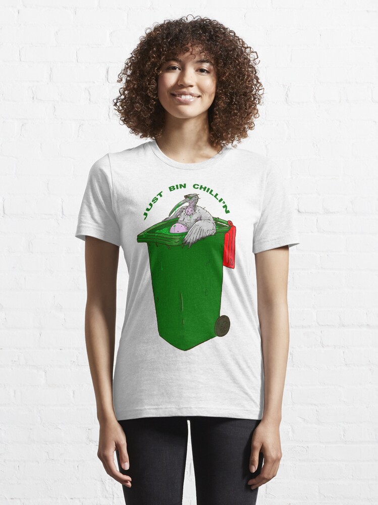 “Just Bin Chillin " T-shirt for Sale by LukeRosenberg | Redbubble | bin