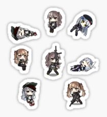 Girls Frontline 404 Chibi Sticker set Sticker
