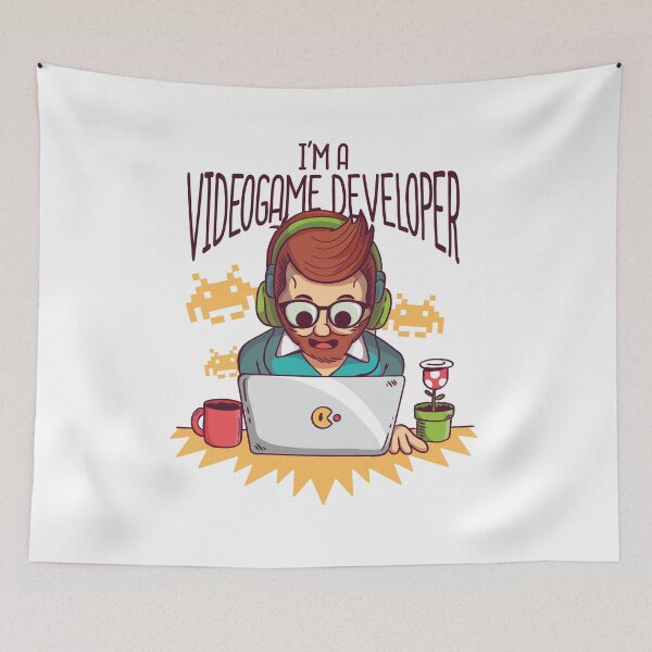 Item preview, I am a game developer designed and sold by ritshi.