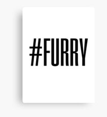 #FURRY Canvas Print