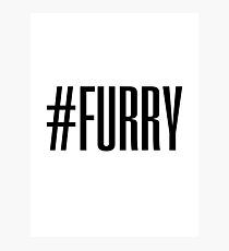 #FURRY Photographic Print